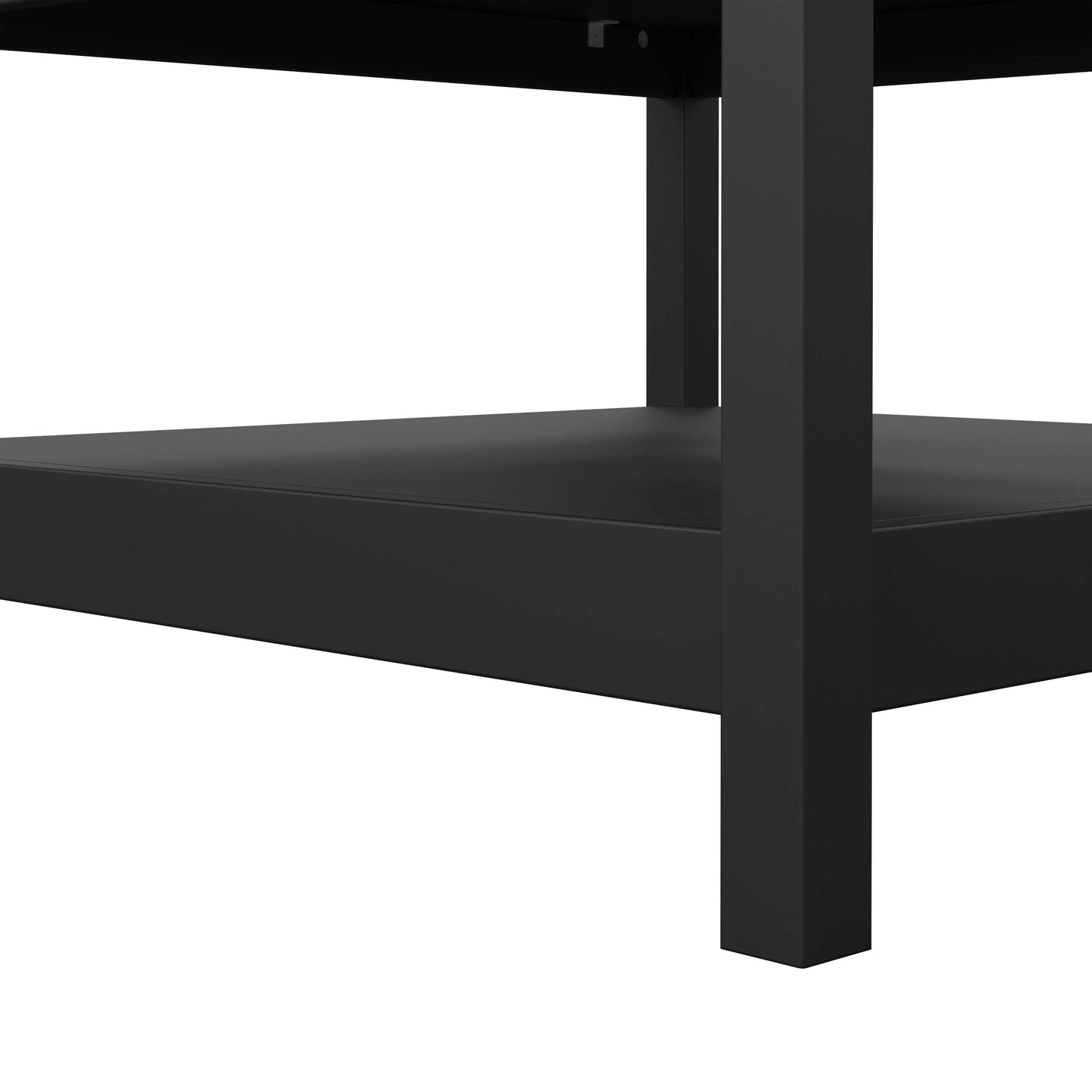 Gossmere Matt Black Coffee Table