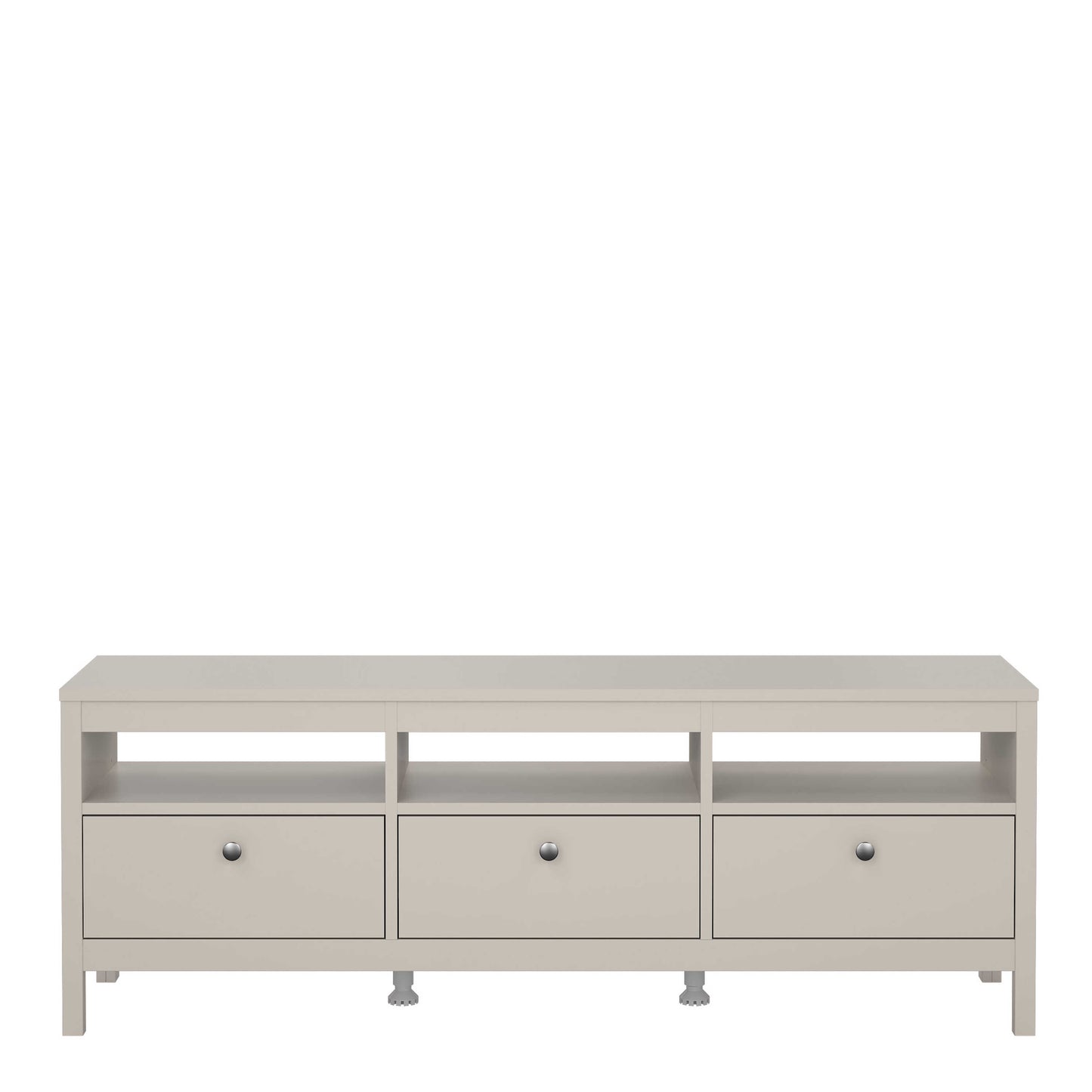 Gossmere Natural Cashmere TV Unit 3 Drawers
