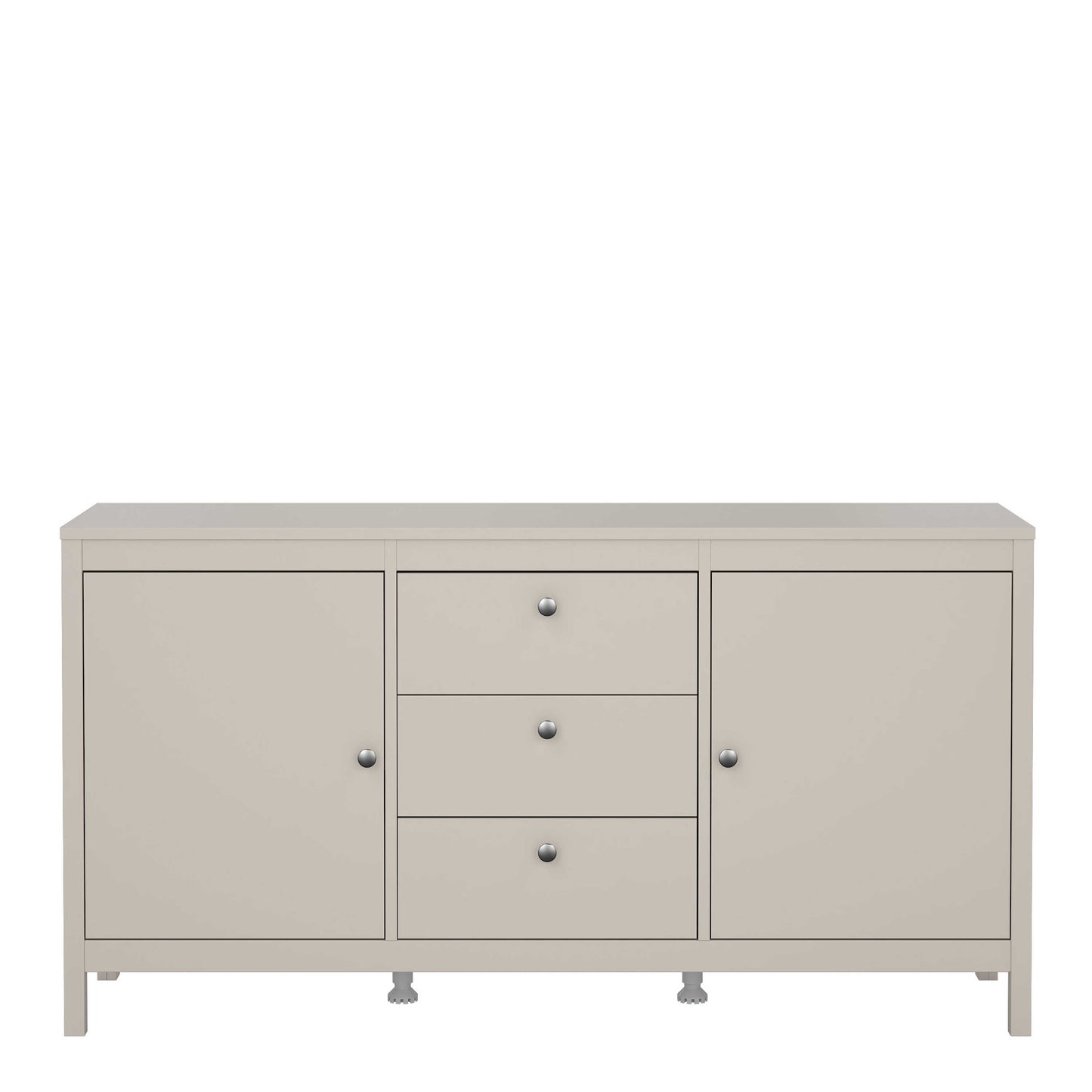 Gossmere Natural Cashmere Sideboard 3 Drawers 2 Doors