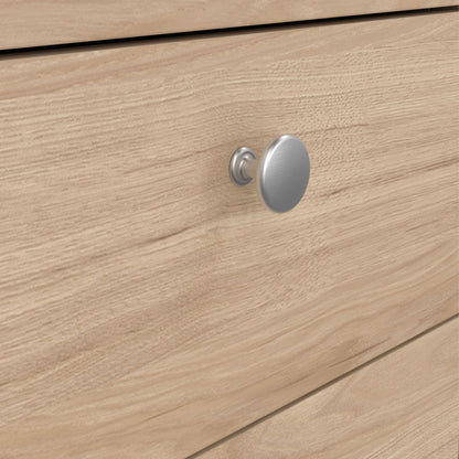 Gossmere Hickory Oak Effect Office Desk 3 Drawers