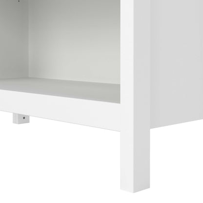Gossmere White Bookcase