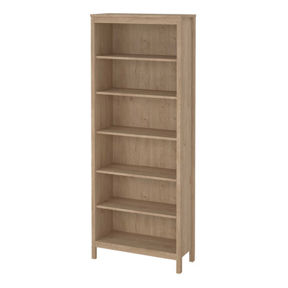 Gossmere Hickory Oak Effect Bookcase