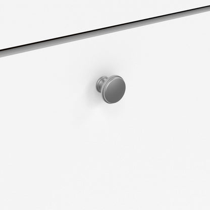 Gossmere White Shoe Cabinet 2 Doors