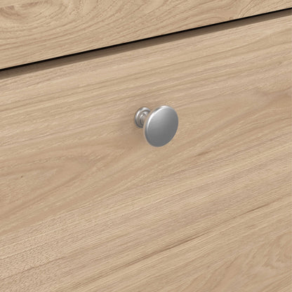 Gossmere Hickory Oak Effect Shoe Cabinet 2 Doors