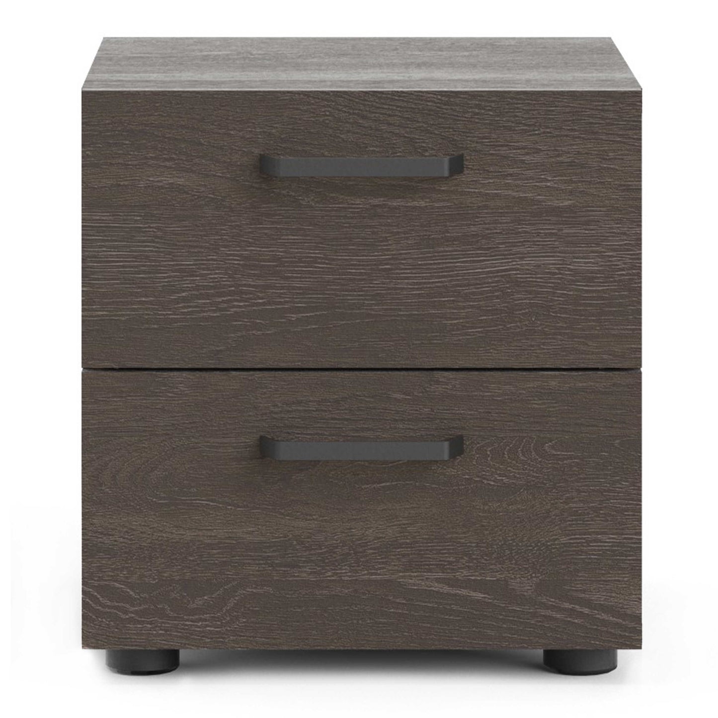 Havdrup Rovere Gessato Dark Oak Bedside Table 2 Drawers