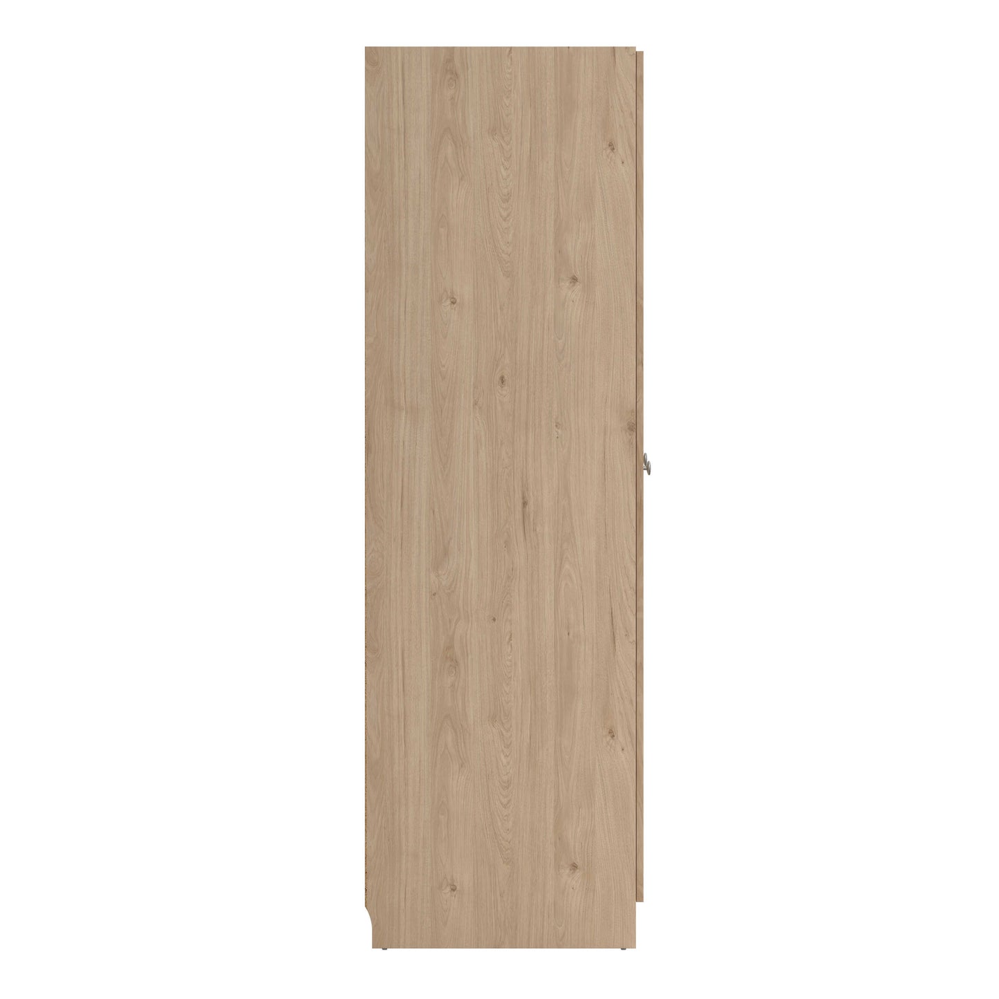 Cherryfern Natural Oak Wood Wardrobe 3 Frame Doors