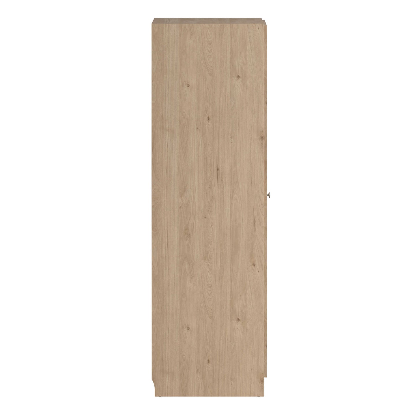 Cherryfern Natural Oak Wood Wardrobe 2 Frame Doors