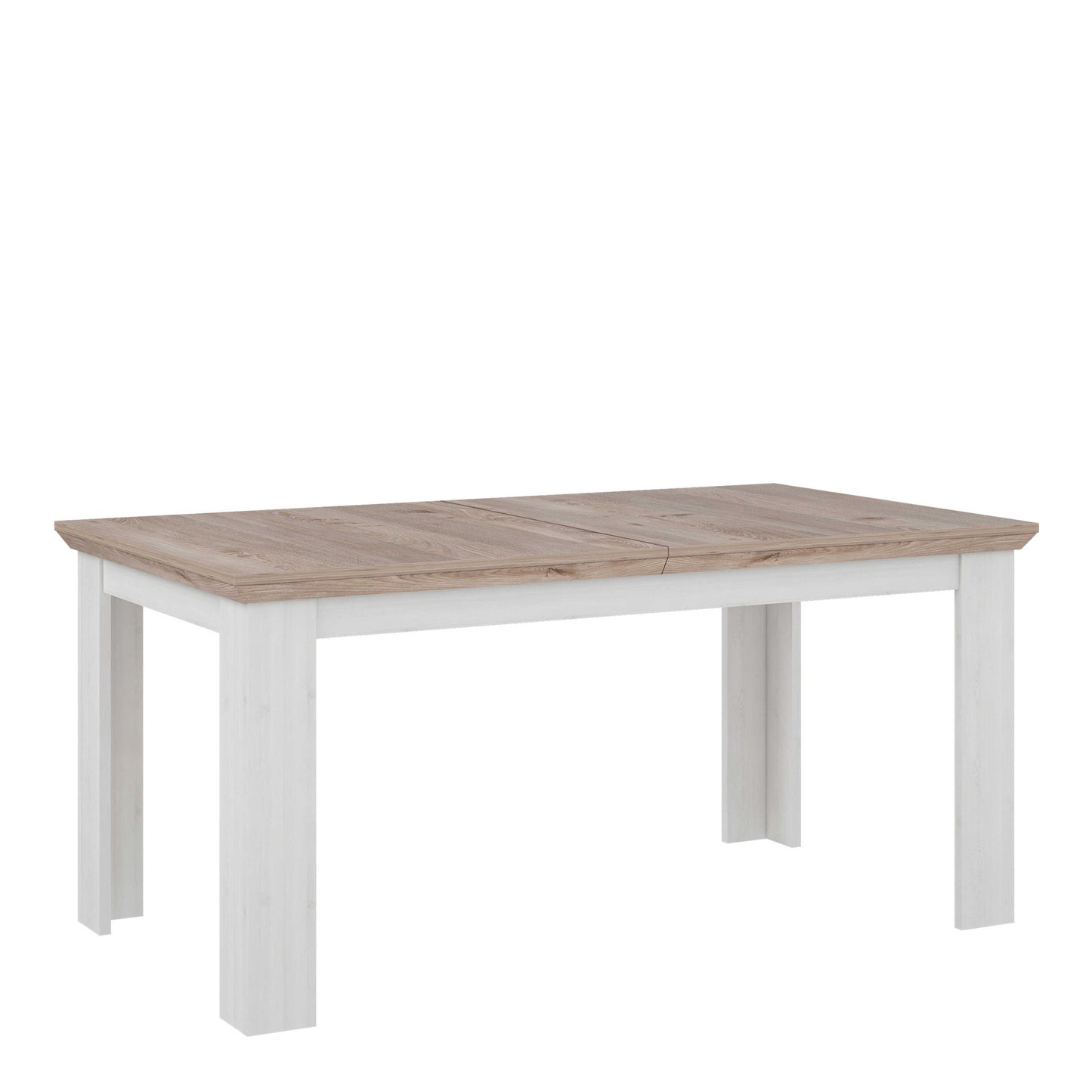 Silkeborg Extending Dining Table Nelson and Snowy Oak Wood