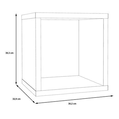 Shanghai Concrete Grey Singular Storage Unit 1 Shelf
