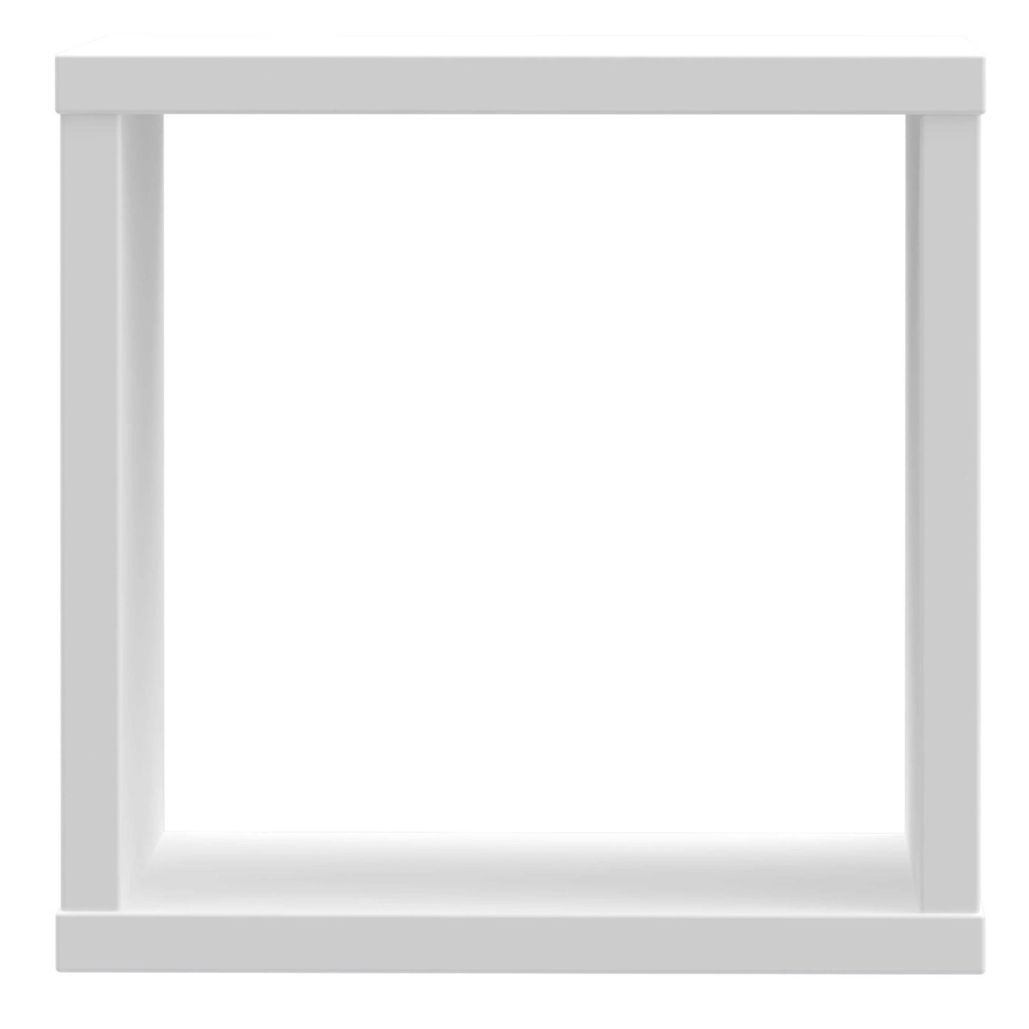 Shanghai High Gloss White Singular Storage Unit 1 Shelf