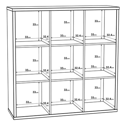 Shanghai Sand Oak Effect 3x3 Storage Unit