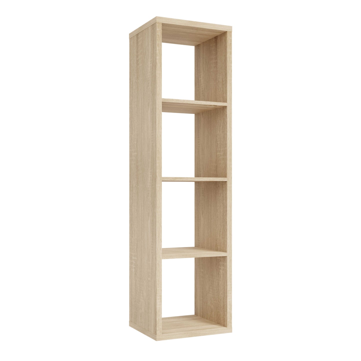Shanghai Sonoma Oak 4x1 Storage Unit 4 Shelves