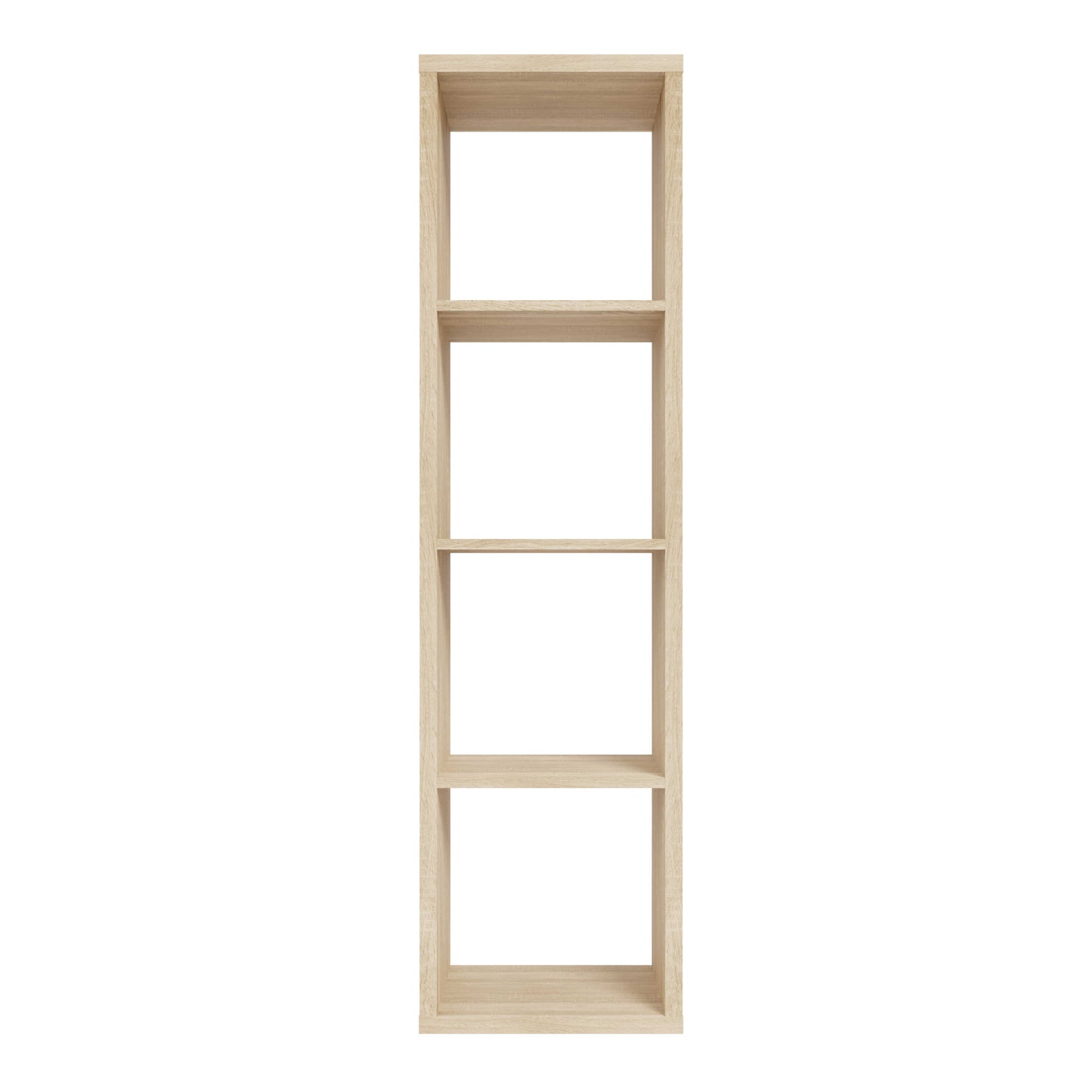 Shanghai Sonoma Oak 4x1 Storage Unit 4 Shelves