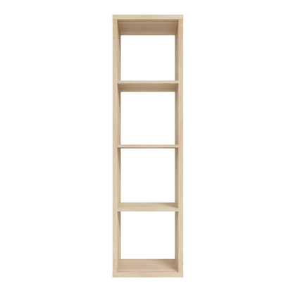 Shanghai Sonoma Oak 4x1 Storage Unit 4 Shelves