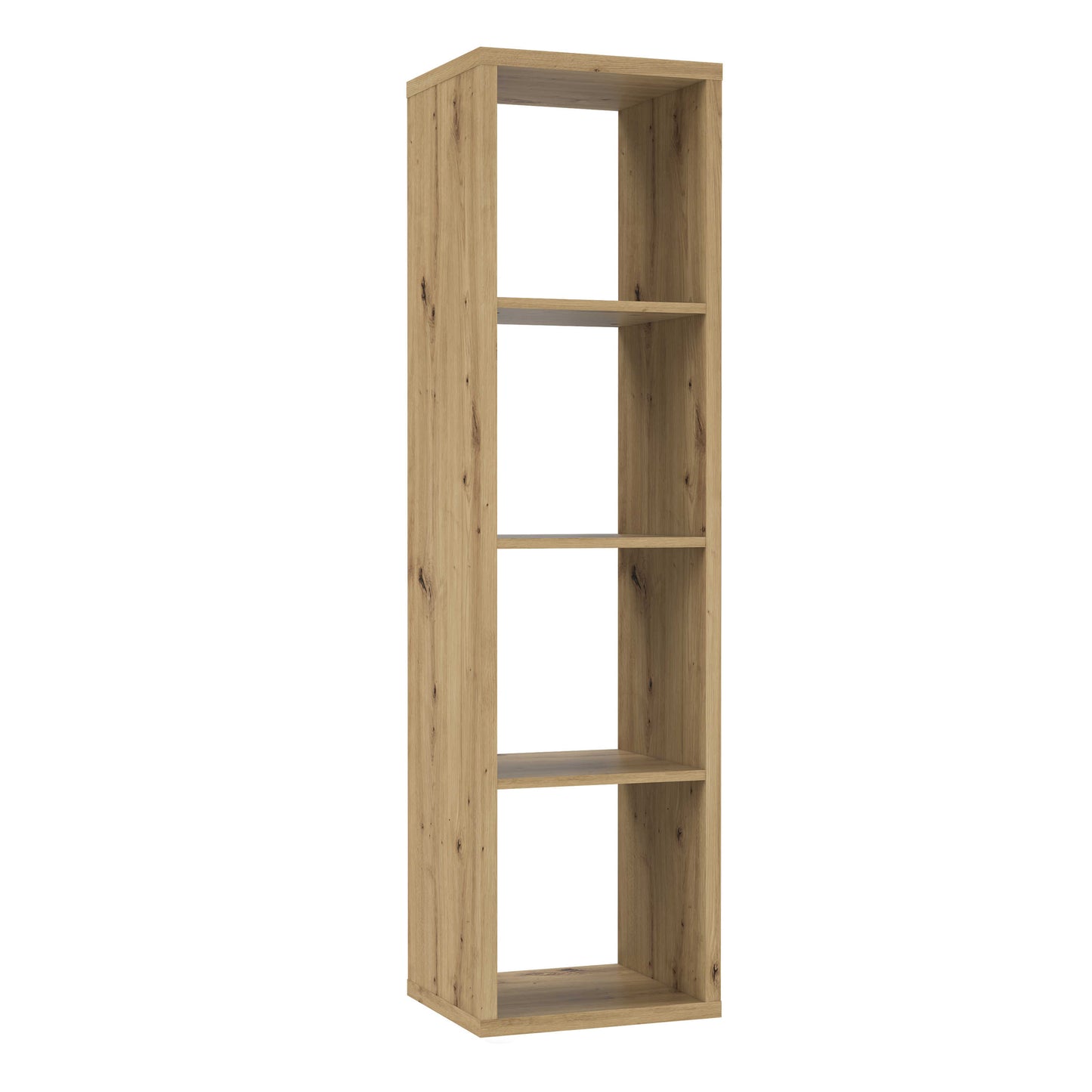 Shanghai Artisan Oak 4x1 Storage Unit 3 Shelves