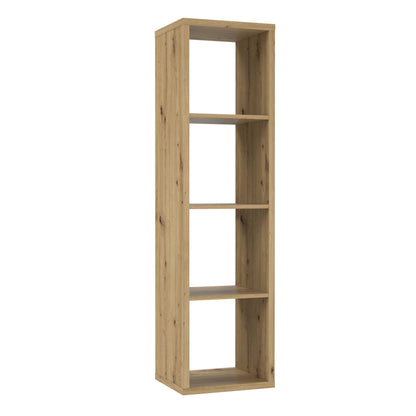 Shanghai Artisan Oak 4x1 Storage Unit 3 Shelves