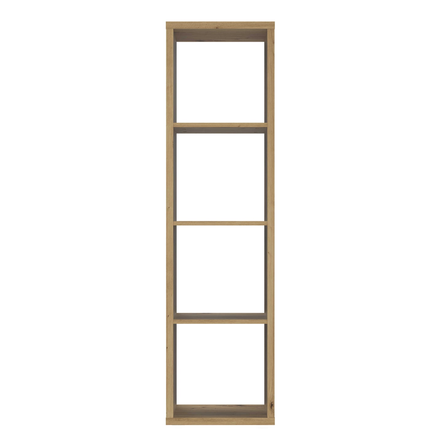 Shanghai Artisan Oak 4x1 Storage Unit 3 Shelves