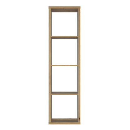 Shanghai Artisan Oak 4x1 Storage Unit 3 Shelves