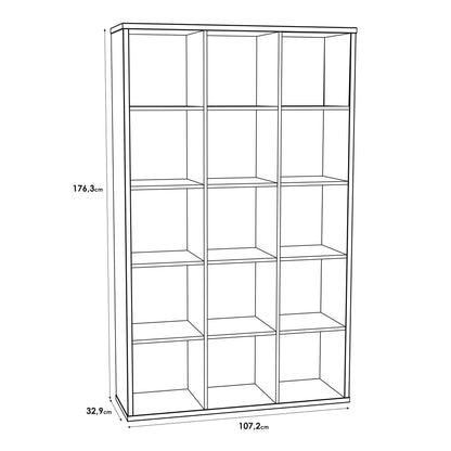 Shanghai Sand Oak Effect 3x5 Storage Unit