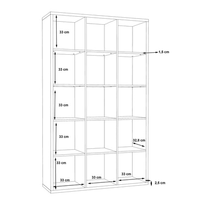 Shanghai Matt Black 3x5 Storage Unit