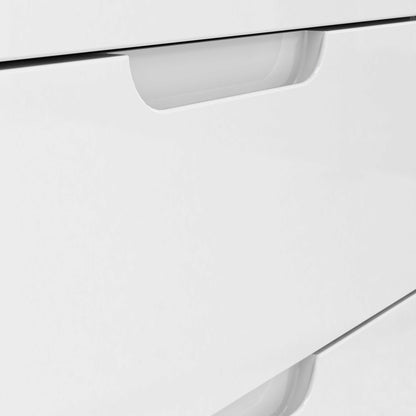 Leipzig White Gloss TV Unit 2 Doors 1 Drawer