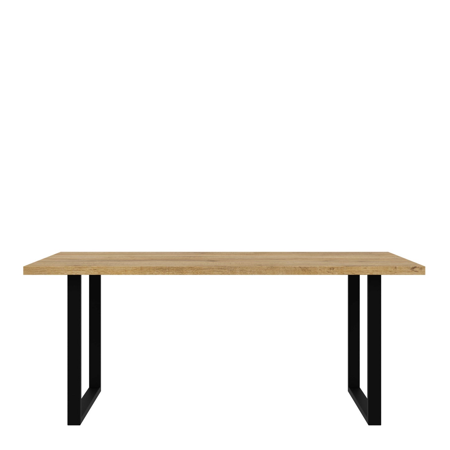 Hanover Natural Oak Effect Wood Dining Table
