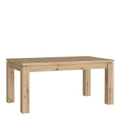 Faro 8 Seater Extendable Artisan Oak Effect Dining Table