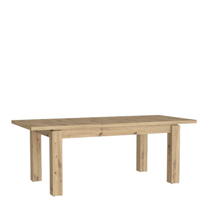 Faro 8 Seater Extendable Artisan Oak Effect Dining Table