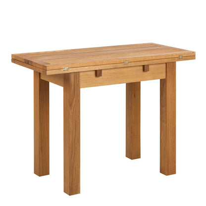 Helsingor Natural Oak Effect Extendable Dining Table