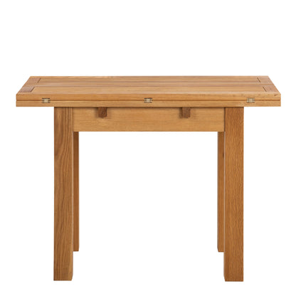 Helsingor Natural Oak Effect Extendable Dining Table