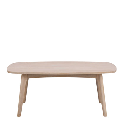 Mossbloom Scandi White Oak Coffee Table