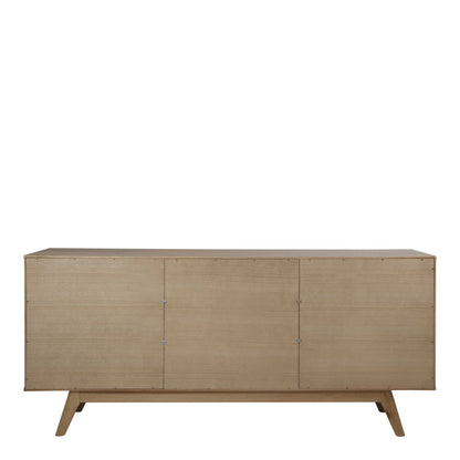 Mossbloom Oak 2 Door 4 Drawers Sideboard