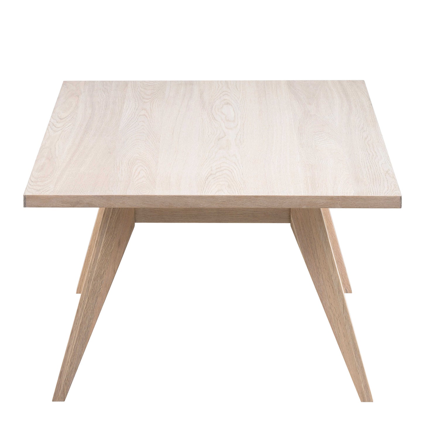 Kotka Minimalist White Oak Wooden Coffee Table