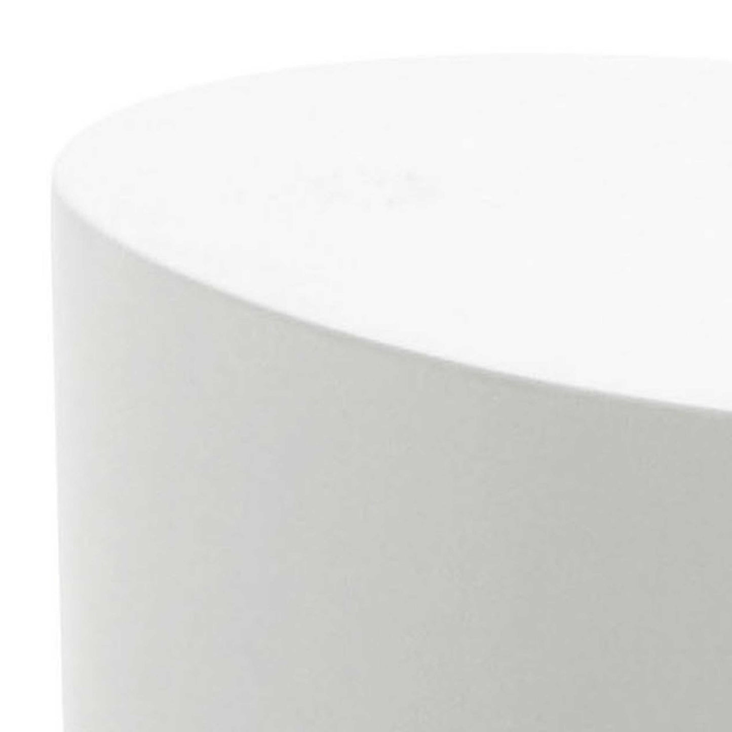 Sendai Gloss White Oval Coffee Table Set