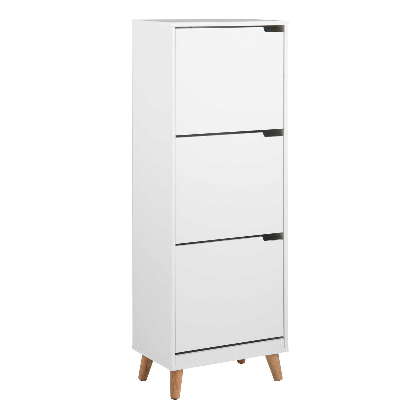 Tokyo White Shoe Cabinet 3 Doors