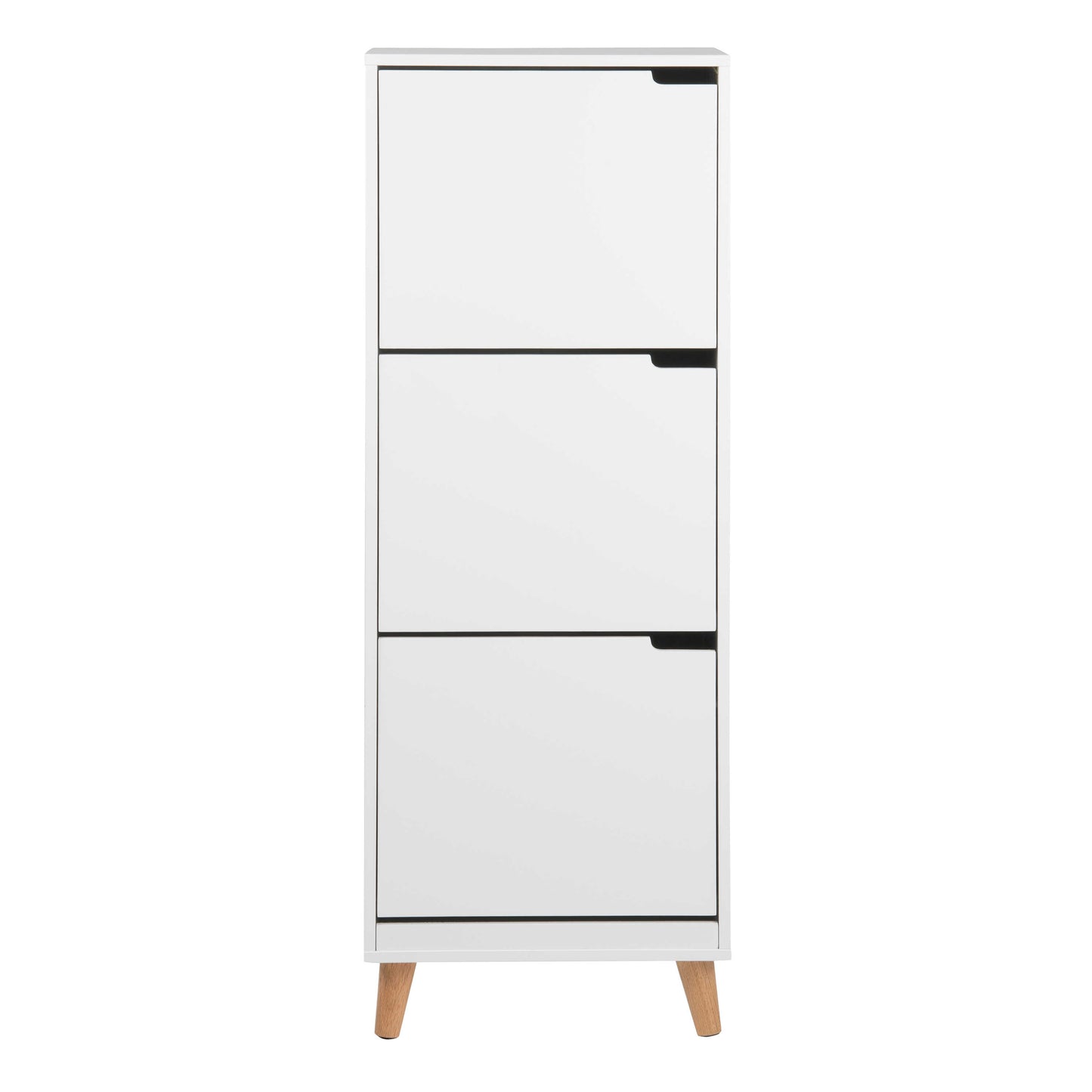 Tokyo White Shoe Cabinet 3 Doors