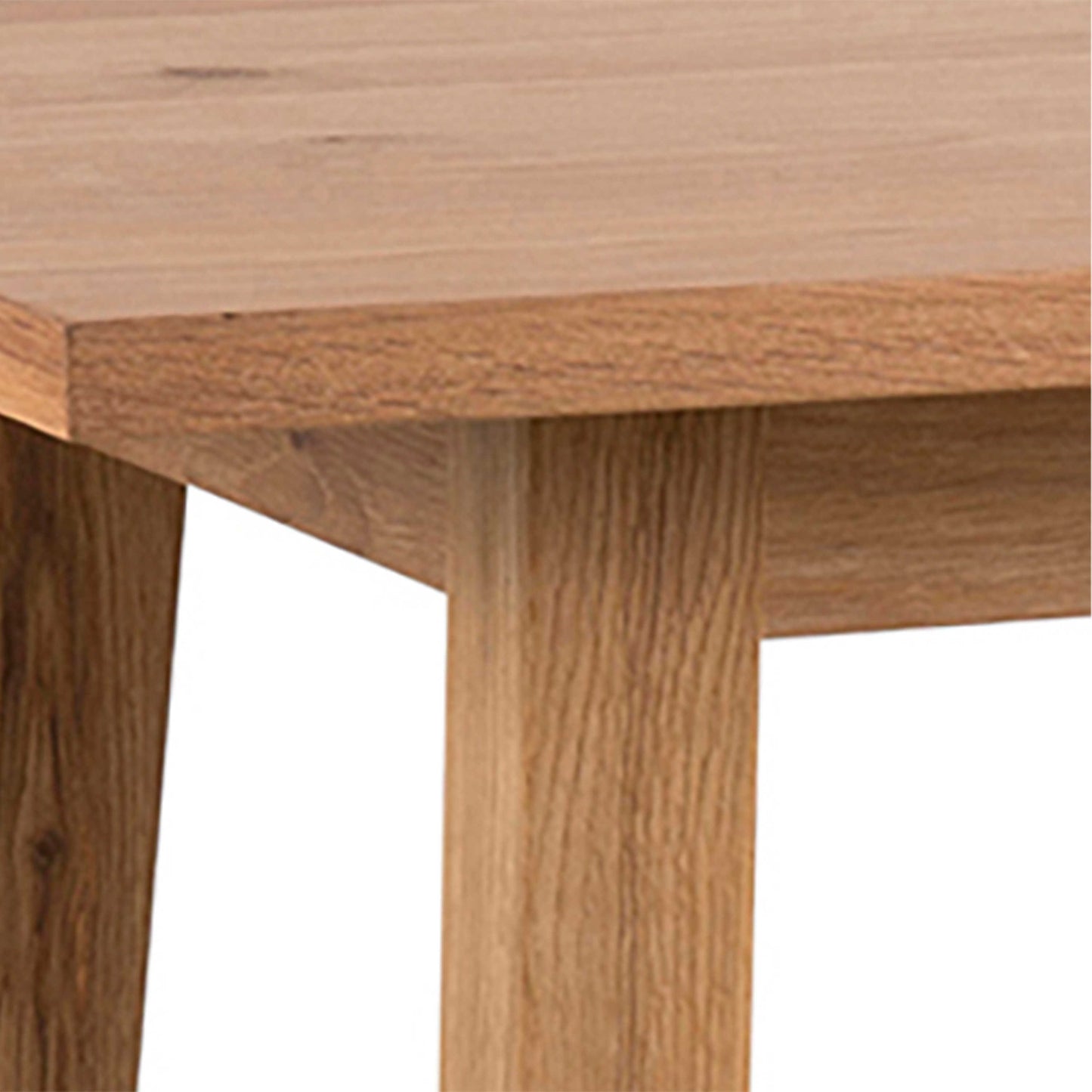 Muddlefern Tall Oiled Oak Veneer Wood Bar Table