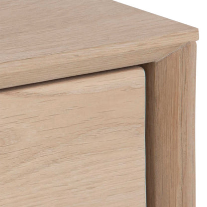 Italy Small White Oak Wood 1 Drawer Wall Mounted Bedside Table