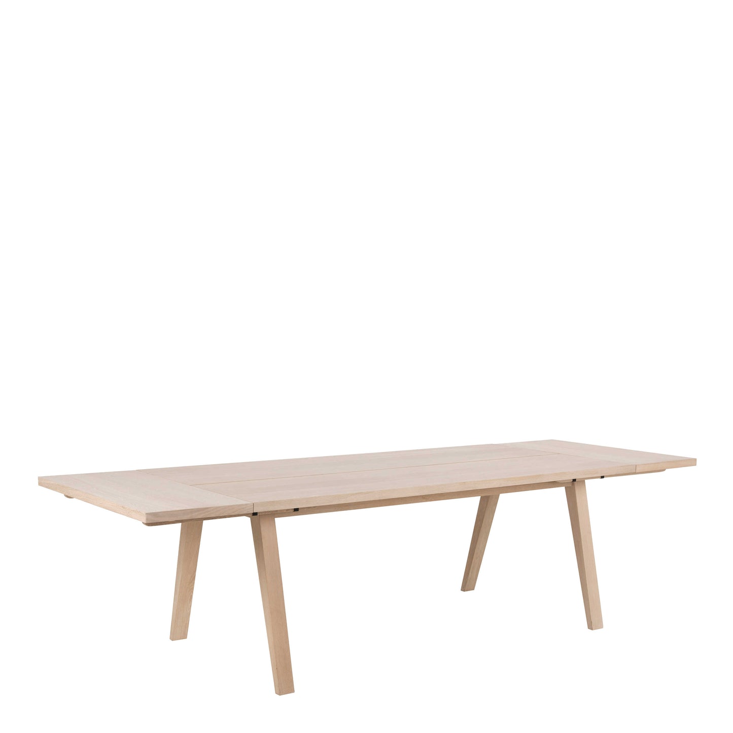 Jyvaskyla 200cm 6 Seater White Oak Wood Rectangle Dining Table
