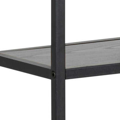 El Paso Black Metal Wall Shelf 3 Shelves