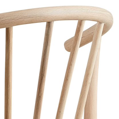Set of 2 Buenos Aires White Oak Wood Dining Chair