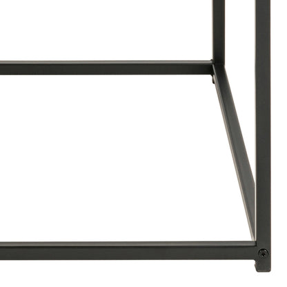 El Paso Black Metal and Wild Oak Veneer Coffee Table