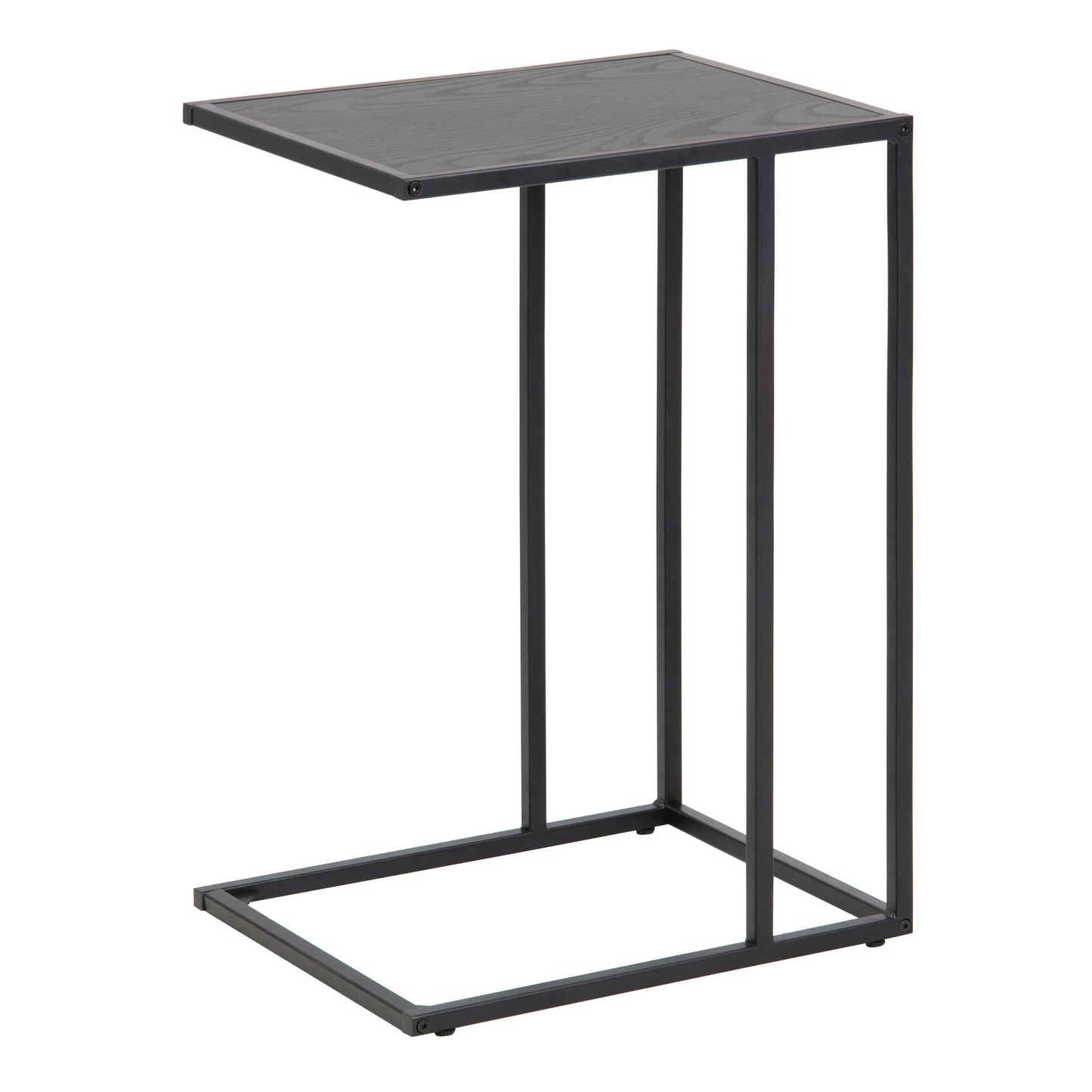 El Paso Black Metal Side Table Metal Base