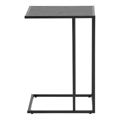 El Paso Black Metal Side Table Metal Base