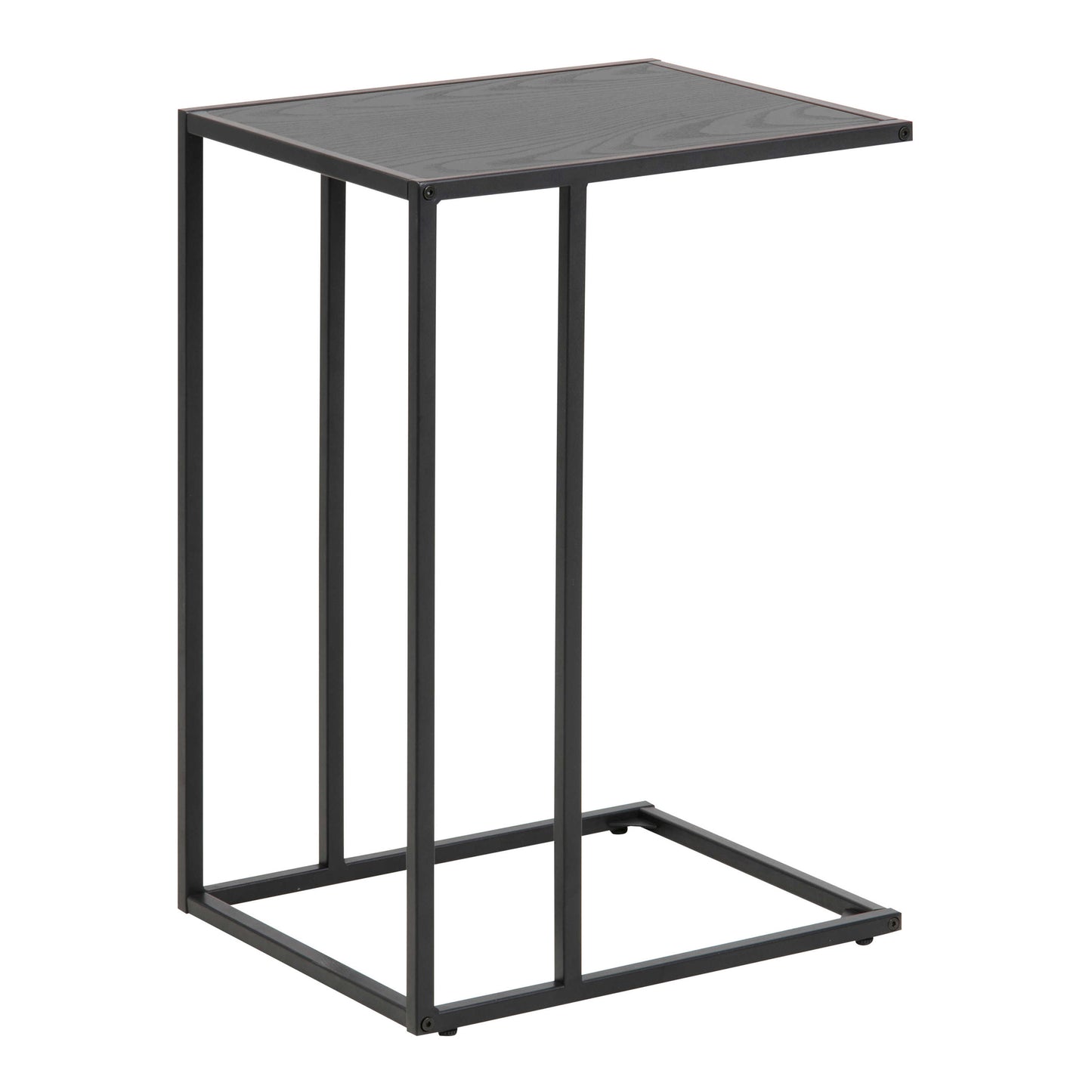 El Paso Black Metal Side Table Metal Base