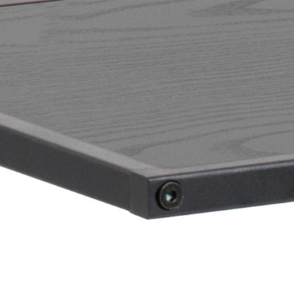 El Paso Black Metal Side Table Metal Base