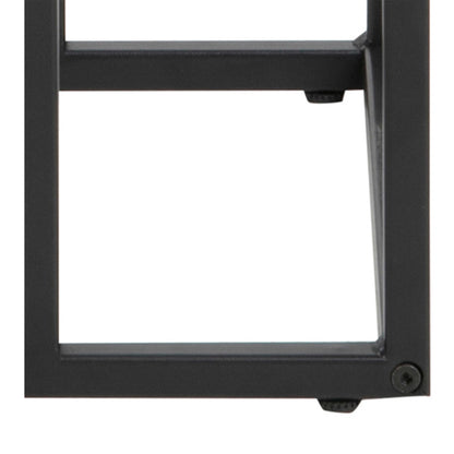 El Paso Black Metal Side Table Metal Base