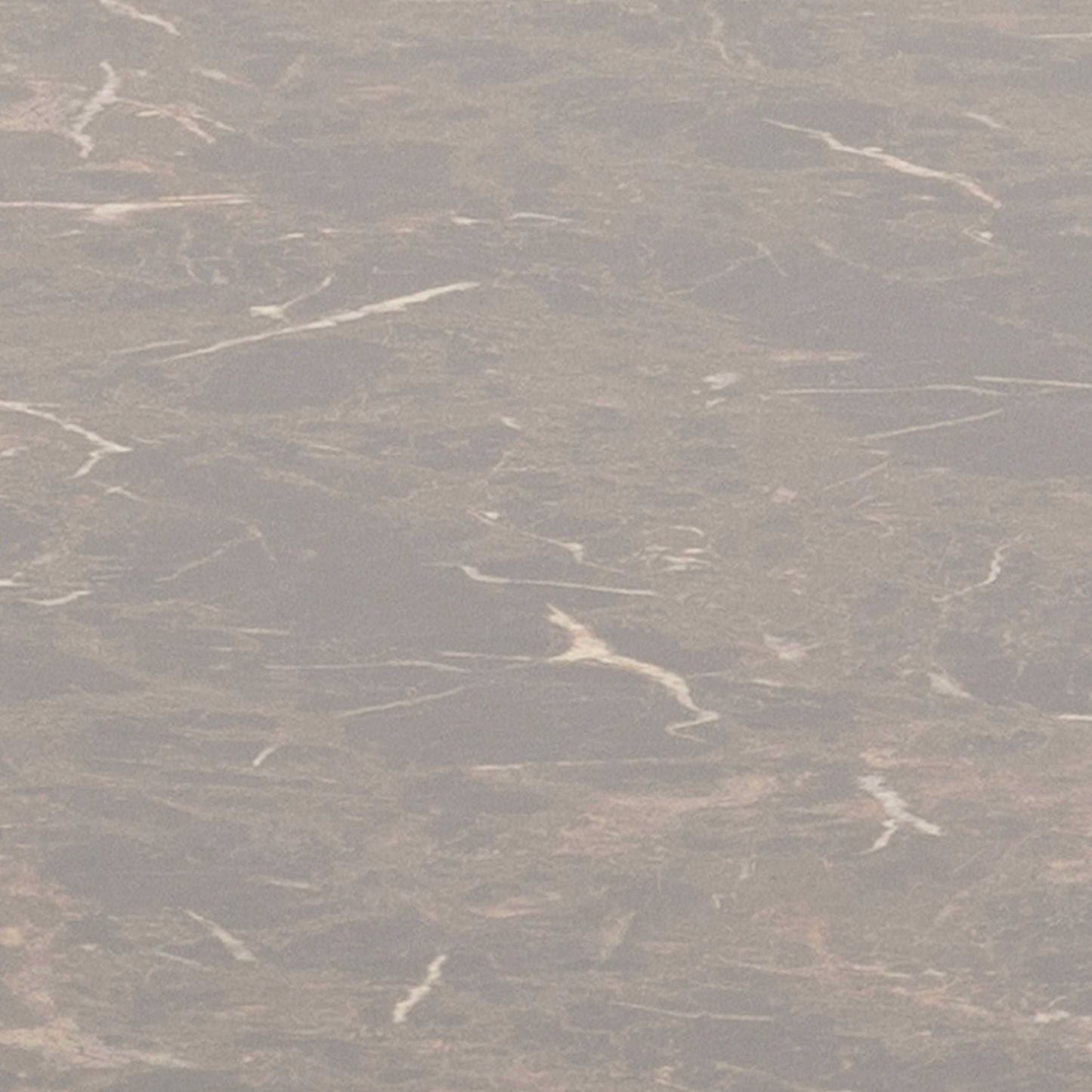 Stovring Brown Marble Effect Round Round Dining Table Black Legs