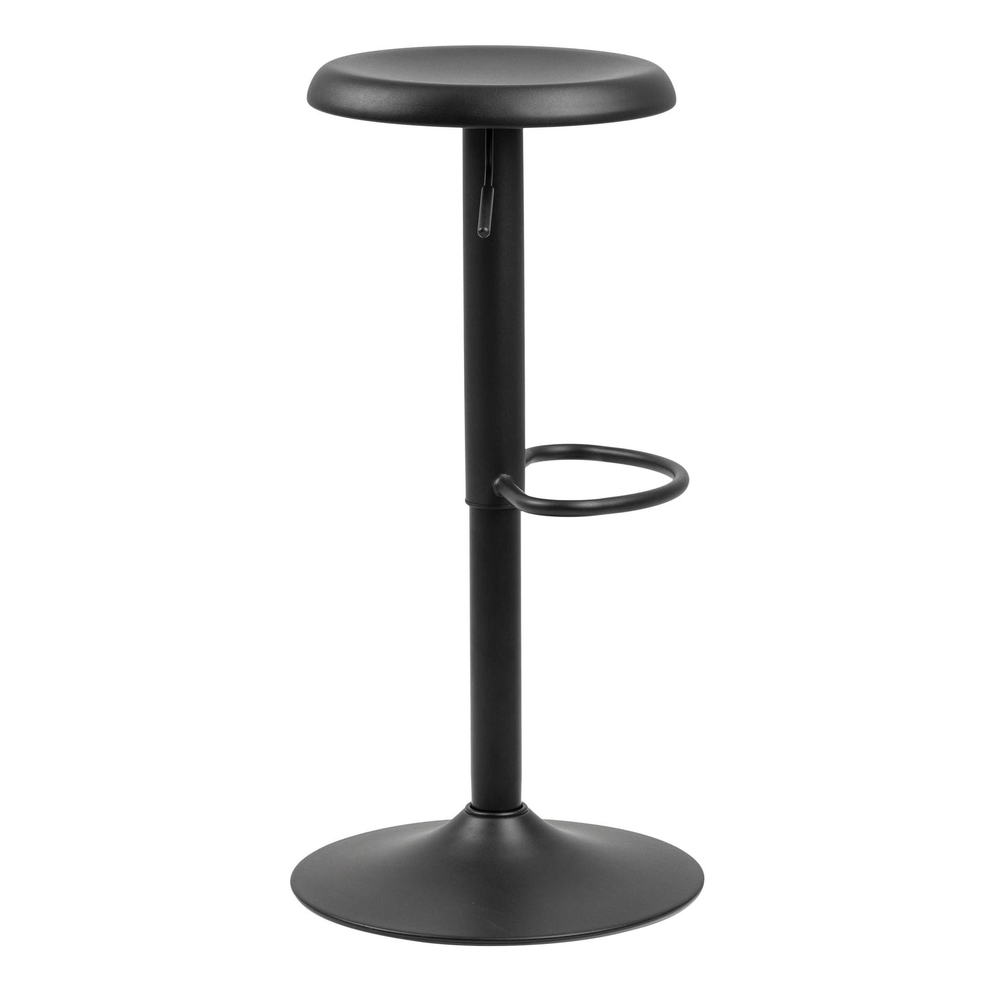 Set of 2 Cloverstone Black Swivel Bar Stools