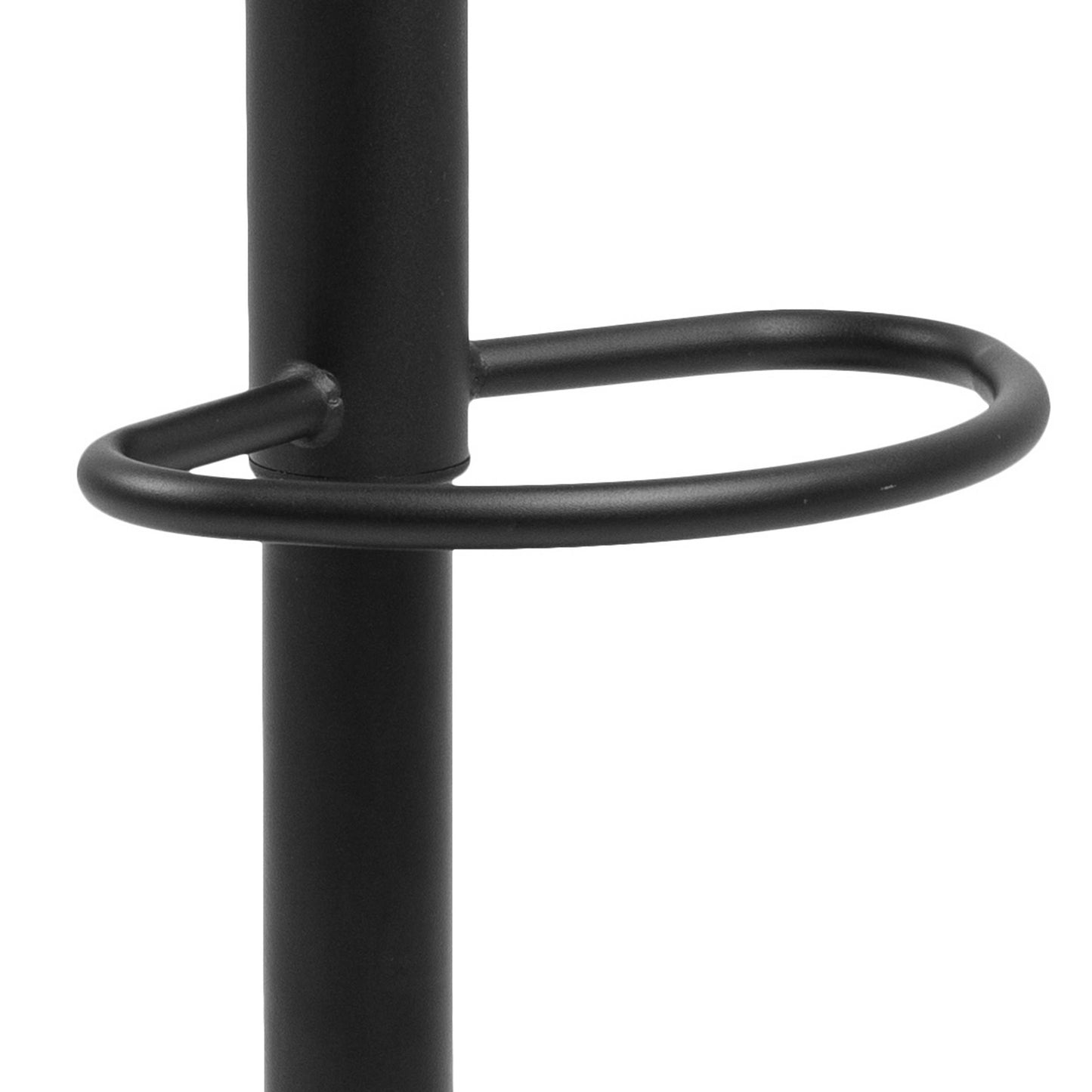 Set of 2 Cloverstone Black Swivel Bar Stools